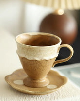 Wabi-Sabi Handmade Ceramic Coffee Cup