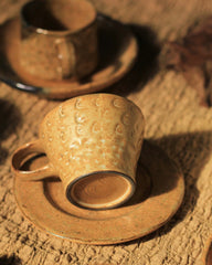 Vintage Style Ceramic Coffee Cup