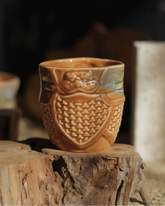 Vintage Underglaze Ceramic General Cup