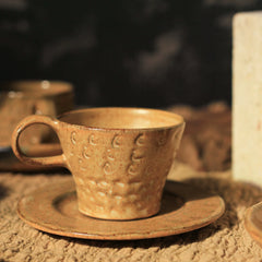 Vintage Style Ceramic Coffee Cup