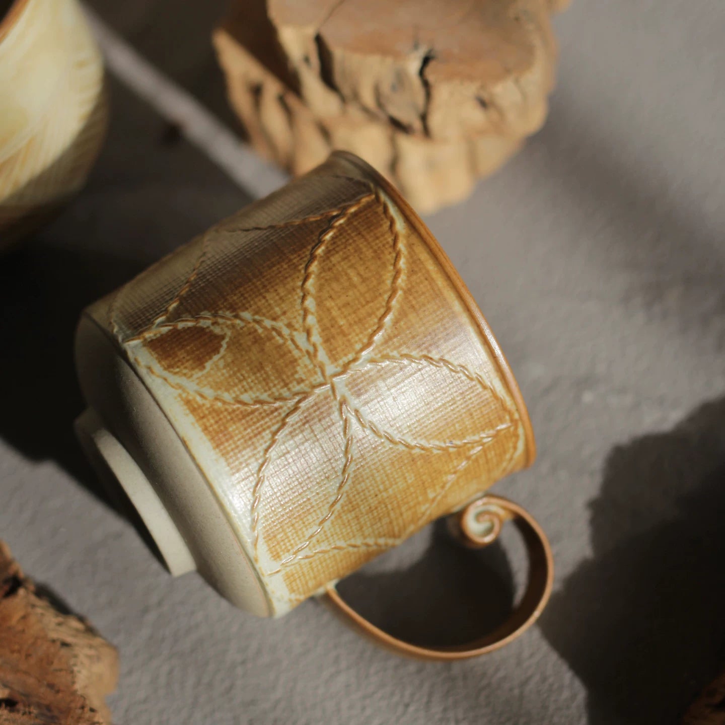 Vintage Ceramic Coffee Cup
