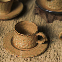 Vintage Style Ceramic Coffee Cup