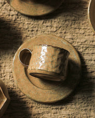 Vintage Style Ceramic Coffee Cup