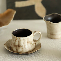 Wabi-Sabi Reactive Glaze Ceramic Mug